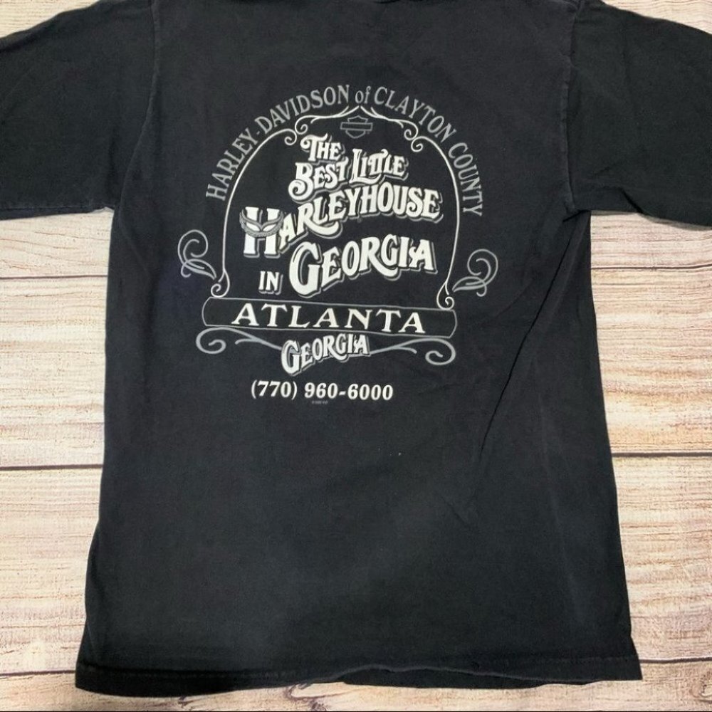 Harley Davidson Graphic Tee Size Small - Picture 3 of 8